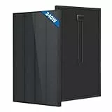 FIREFLY ENERGY 240 W Monokristallines Solarpanel Schwarz für Balkon, Garten, Wohnmobil, Boot, Anhänger