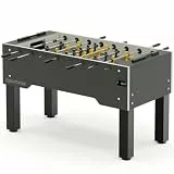 Sportime Tischkicker Dragon Steel | Turnier Tischfußball mit Wechsellager und HPL Laminat | Ohne Münzung | Stahlstangen Gleitlager | 149x76x92 cm | 100 kg | 3 Bälle