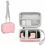 Leayjeen 4K Digitalkamera-Tasche, für saiyuanxing/VAHOIALD/GUEVWES/AUREAPIX/HOOPWNE/G7X Mark III Schutzhülle mit Tragegriff und Schultergurt (nur Tasche) Schwarz