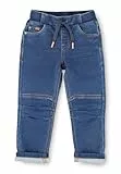 Sigikid Unisex Kinder Sweat Denim Für Jungen Und Mädchen Jeans, Dunkelblau/Mit Knieabnäher, 116 EU