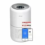 LEVOIT Luftreiniger mit HEPA Luftfilter gegen 99,97 Prozent Schimmel Staub Pollen Tierhaare, Luftqualitäts-Feedback und Auto-Modus, CADR 240m³/h für Raucherzimmer, Air Purifier 22dB Schlafmodus Timer