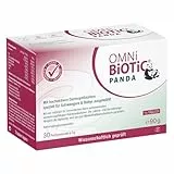 OMNi BiOTiC PANDA, 30 Portionen (90g), 4 Bakterienstämme, 3 Mrd. Keime pro Tagesdosis, Pulver, Vegan, Glutenfrei, Lactosefrei, Zur täglichen Anwendung, Geeignet für Mutter und Kind