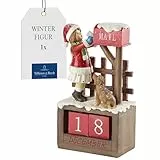 Villeroy & Boch - Winter Collage Accessoires Kalendermädchen, bunt, 12,5 x 8 x 22,5 cm