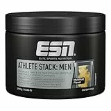 ESN Athlete Stack Men Powder, 390 g Pulver, Multifruit, mit Vitaminen und Mineralstoffen, vegan - Made in Germany
