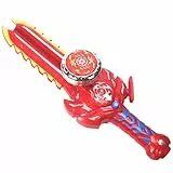 Battle Top - ABS Gyroscope Spinner 29x8x3cm | Bey kämpft mit dem interaktiven Spielzeug mit Klang und Licht | Kämpfe zum Gyro -Spielzeug für Teenager und Erwachsene, Kinder 6+