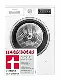 Siemens WU14UT71, Stiftung Warentest Testsieger*, iQ500, Unterbau-Waschmaschine 8 kg, 1400 UpM, Antiflecken-System, smartFinish für weniger Bügeln, Schneller Waschen mit speedPack L, Nachlegefunktion