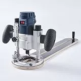 Fräszirkel Kreisschneider passend für Bosch Oberfräse GKF600 GKF12 MaKoen Zoll Skala