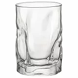 Bormioli Rocco 340420 Sorgente Whiskyglas, 300ml, Glas, transparent, 6 Stück