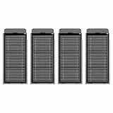 Rrochio Saugroboter Zubehör für Dreame X50 Ultra Complete, 4 Stück Filter HEPA Ersatzteile für Dreame L50 Pro Ultra, X50 Master, L40s Pro Ultra, MOVA V50 Ultra Ersatzfilter Original Staubsaugerfilter