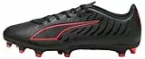 Puma Unisex Ultra 6 Play FG/AG Fußballschuh, Schwarz Rot, Größe 40, Puma Black Puma Red, 41 EU
