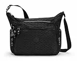 Kipling GABBIE Mittelgroße Umhängetasche, Signature Emb (Schwarz)