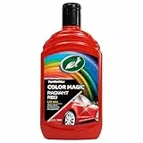 Turtle Wax 52711 Color Magic Autopolitur Lackpflege Rot 500 ml – Bringt Farbe & Glanz zurück