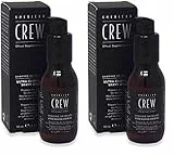 AMERICAN CREW – Ultra Gliding Shave Oil, 50 ml, Öl als Rasurvorbereitung, Rasieröl für einen weichen Bart & gepflegte Haut, mit Anti-Aging Effekt, Produkt für eine angenehme Rasur (Packung mit 2)