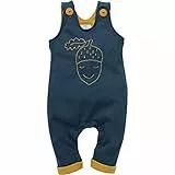 Pinokio Baby - Jungen Secret Forest, 100% Cotton Navy Blue, Boys Gr. 62-86 DUNGAREES, Marineblau, 74 EU