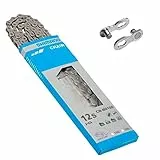 SHIMANO Unisex Cadena Xt M8100 12v 126 Es Kette, schwarz
