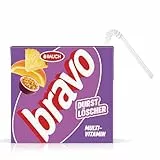 BRAVO Durstlöscher Multivitamin | Fruchtiger Vitaminkick für Schule & Alltag | Praktische Trinkpackung | 10 x 0,5l Tetra