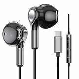 USB C Kopfhörer für Samsung Galaxy S26 S25 S24 S23 S22 S21 A56 A55 Kopfhörer USB C mit Mikrofon In-Ear Kopfhörer mit Kabel Ohrhörer USB Typ C für iPhone 17 16 15 iPad Pro Air 5 Mini 6 Google Pixel 9