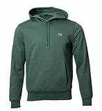 Lacoste Herren Hoodie/Kapuzenpullover (DE/NL/SE/PL, Alphanumerisch, L, Regular, Regular, Grün)