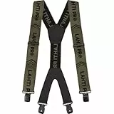 Lahti PRO Hosenträger Arbeit für Herren | 5cm Breit | Y Style Form Shape | für Shosen, Arbeitshosen, Motorradhose | mit sehr Starken 4 Metall Clip | für Männer und Damen elastisch, verstellbar