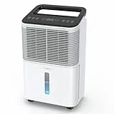 CONOPUPlus Luftentfeuchter 16L/Tag, Ultra-leiser Luftentfeuchter Elektrisch, Intelligentes Zentralsteuerungs, AUTO Modus, Feuchtigkeitsanzeige Licht, 24H Timer, Raumentfeuchter, Mehr Effizient