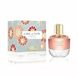 Elie Saab Girl of Now Forever 50 ml – Eau de Parfum für Frauen – Blumig-fruchtiger Duft – Prickelnde Noten von Himbeere, Zitrusfrüchten, Rose, Mandelblüte und Patschuli – Transparenter Glasflakon