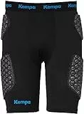 Kempa Protection Shorts, gepolsterte Unterzieh-Shorts für Herren, kurze Protektoren-Hose, Unterzieh-Hose für Handball, Volleyball & Co., schwarz