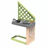 Smoby Life - Sommerküche Zubehör - Outdoor-Spielküche für Kinder mit Grill, Spüle, Zubehör - Passend für Neo Jura Lodge & weitere Häuser - UV-beständig aus mind. 60% recyceltem Kunststoff, Ab 2 Jahren