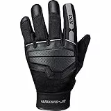 IXS Motorradhandschuhe kurz Motorrad Handschuh Evo-Air Classic Handschuh schwarz/grau XL, Herren, Lifestyle, Ganzjährig, Polyester