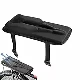 Tiajingzi Fahrrad Rücksitz - Polster Aus 600D Oxford Mit Befestigung,Hinterer Kinderfahrradsitz Mit Verstellbarer Schnalle - Für Kinder Und Kleinkinder Für Fahrrad Und Scooter Für Straße