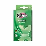 chaps Kondome classic natur, natürlich & gefühlsecht, transparent - für ein sinnliches Vergnügen, Made in Germany , 24 Stück (1er Pack)