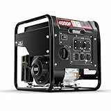 ERAYAK 4000W Notstromaggregat Leise Benzin Inverter Stromerzeuger Stromaggregat Generator Stromgenerator mit Ölsensor ECO-Modus für Camping, Wohnmobile (4000P)
