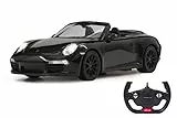 JAMARA Porsche 911 Carrera S 1:12 2,4GHz - offiziell lizenziert, bis 1 Std Fahrzeit, ca. 11 Km/h, perfekt nachgebildete Details, detaillierter Innenraum