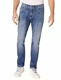 PIONEER AUTHENTIC JEANS Herren Jeans Rando | Männer Hose | Regular Fit | Blue Denim/Washed Washed | Blue Used Buffies 6607 6824 | 36W - 32L