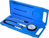 BRILLIANT TOOLS BT581150 Kompressionstester-Satz für Benzin Motor en | 2-tlg. [Powered by KS TOOLS], Mit Stabilem Blauen Transportkoffer