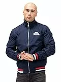 Lonsdale Herren Jacke schmale Passform NEWDIGATE L, Navy/White/Red
