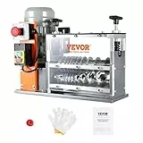 VEVOR Kabelabisoliermaschine Elektrisch 1,5-32mm Kabelschälmaschine 750W Abisoliermaschine 30m pro Minute Geschwindigkeit Abisolierzange 65-Mn-Federstahl Klinge Ideal zum Abisolieren von Kupferdraht