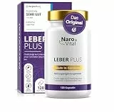 Leber Kur Mariendistel Kapseln hochdosiert - 80% Silymarin, Artischocke, Löwenzahn, Curcuma, Desmodium und Cholin für die Leber Testsieger - 8-Fach Komplex