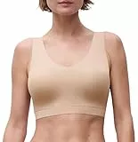 Chantelle Damen Softstretch Uw Sg Sans A. Padded V Neck Full Coverage Bra , Nude, M/L