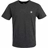 Volcom Circle Blanks T-Shirt Herren (Black, L)