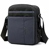 SPAHER Umhängetasche Herren Nylon Herren Tasche für iPad Kuriertasche Wasserdicht Schultertasche Geschenk für Männer Messenger Bag Crossbody Reise Arbeitstasche Studententasche