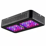 Niello® LED Pflanzenlampe 300W Led Grow Lampe Optical Lense Series , Light UV IR Vollspektrum Wachsen Licht Pflanzenlicht mit Veg & Bloom für Zimmerpflanzen Gemüse und Blumen