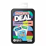 Monopoly Deal FIFA World Cup 2026 Edition Spiel - Offiziell Lizenziertes FIFA World Cup Fußball-Kartenspiel für Kinder - ab 8 Jahren - 2 bis 5 Spieler - 15 Min - Deutsche Version