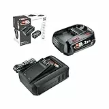 Bosch Akku und Schnellladegerät Starter Set 18V (1x 2,5Ah Li-Ionen-Akku; 1x Schnellladegerät; Power for All 18V Alliance)
