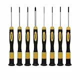 NOREX Präzisionsschraubendreher Set magnetisch | Schlitz Kreuz Mini Schraubendreher Set | Feinmechaniker kleine Schraubenzieher Set