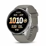Garmin Venu 4 45mm - Fitness-Smartwatch, 1,4' AMOLED Touchdisplay, bis zu 12 Tage Akkulaufzeit, 80+ Sport-Apps, EKG, Health Status, Fitness Coach, Rollstuhlfunktionen, Telefonie, Taschenlampe