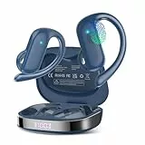 DUSONLAP KI Kopfhörer Übersetzer, Bluetooth 5.4 Sprachübersetzer Kopfhörer, Rein Blau