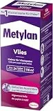 Metylan Vlies, Tapetenkleister für Vliestapeten mit glatter oder strukturierter Rückseite, einfach zu verwendender Tapetenkleister, Kleister mit hoher Ergiebigkeit, 1x720g