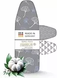 arteneur® - Made in Germany Bügelbrettbezug 120x40 | Hitzereflektierend | Gummizug | OEKOTEX100 | 5 Größen | Polsterung | Bügelbrettbezug für Dampfbügelstation und Dampfbügeleisen | Bügeltischbezug M