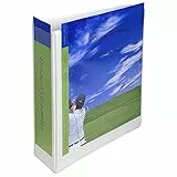 Exacompta 53945E Präsentationsordner KreaCover Kunststoffbezug außen und innen. 8 cm breit DIN A4 mit zwei Taschen innen und außen ideal für Angebots- und Unternehmenspräsentationen weiß