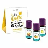 Baldini – 3er-Duftset Zitrusgarten – ätherische Öle Orange demeter, Grapefruit & Zitrone – 3×5 ml – naturrein & bio -Bio-Aroma - Duftkomposition